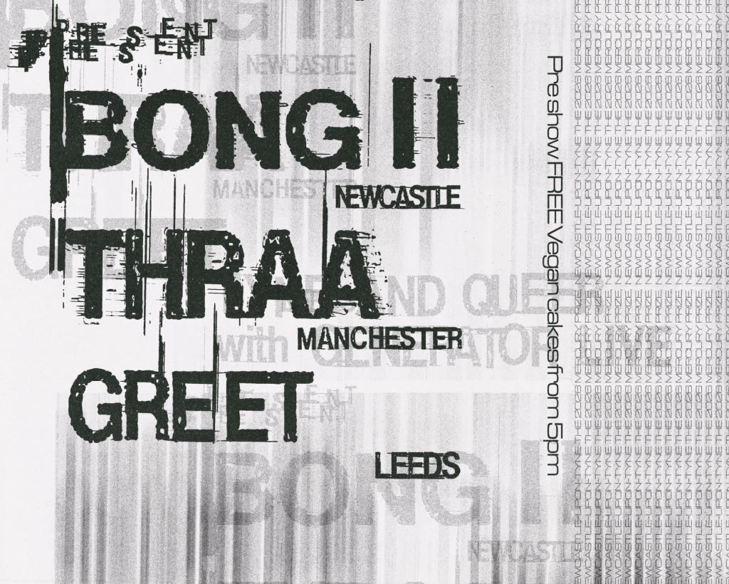 Tyne & Queer present BONG II poster on The Cluny listing