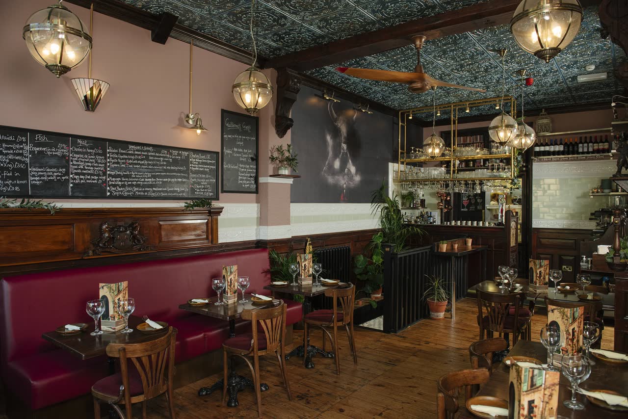Dining room at Boquerones, Heaton