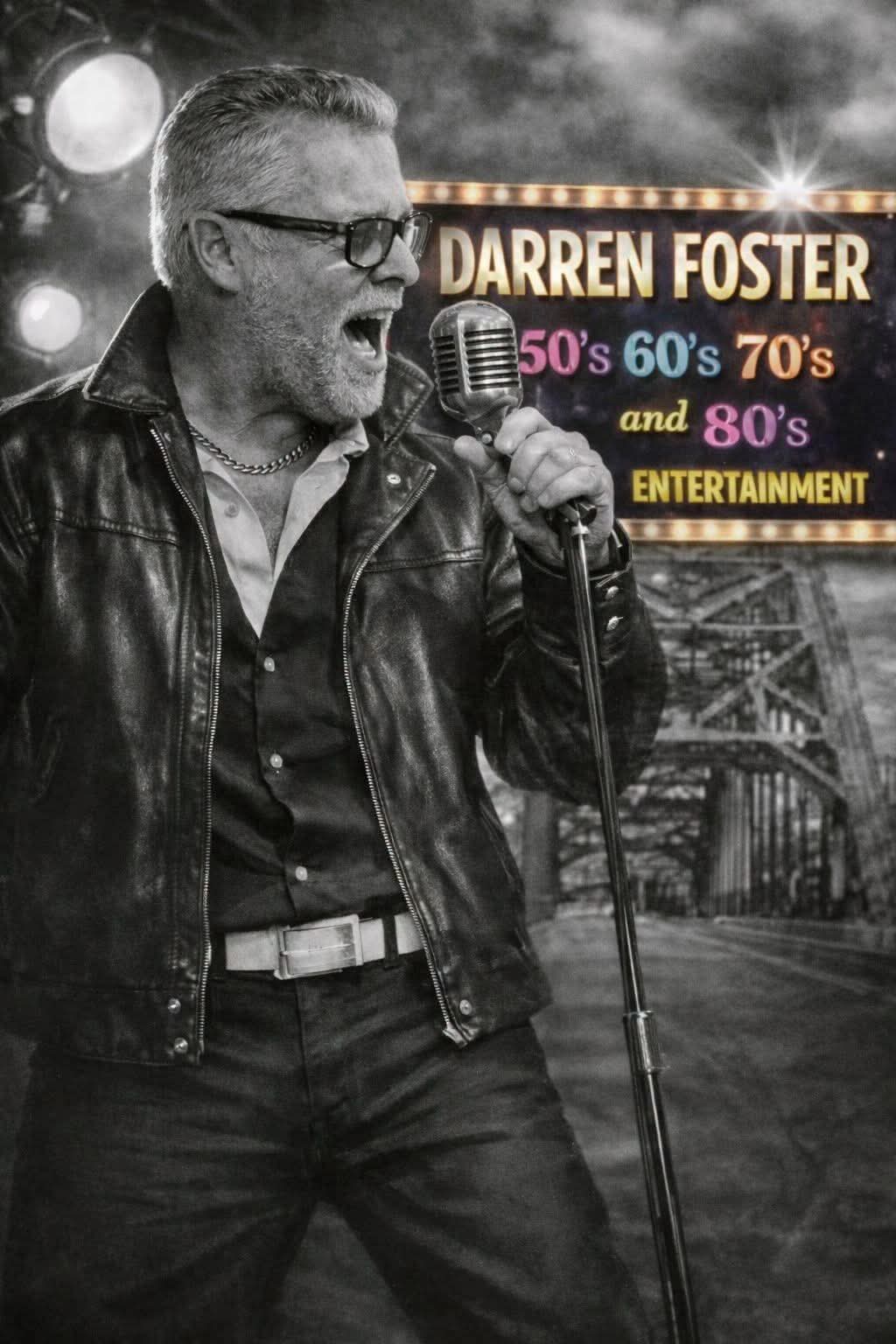 Darren Foster poster, Cullercoats Crescent Club