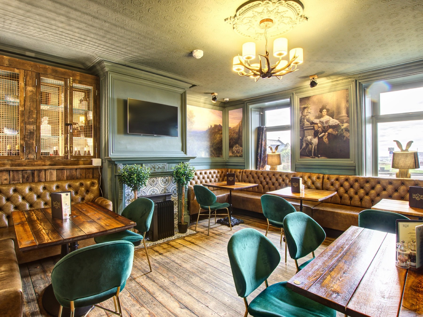 Interior of The Delaval Arms, Old Hartley