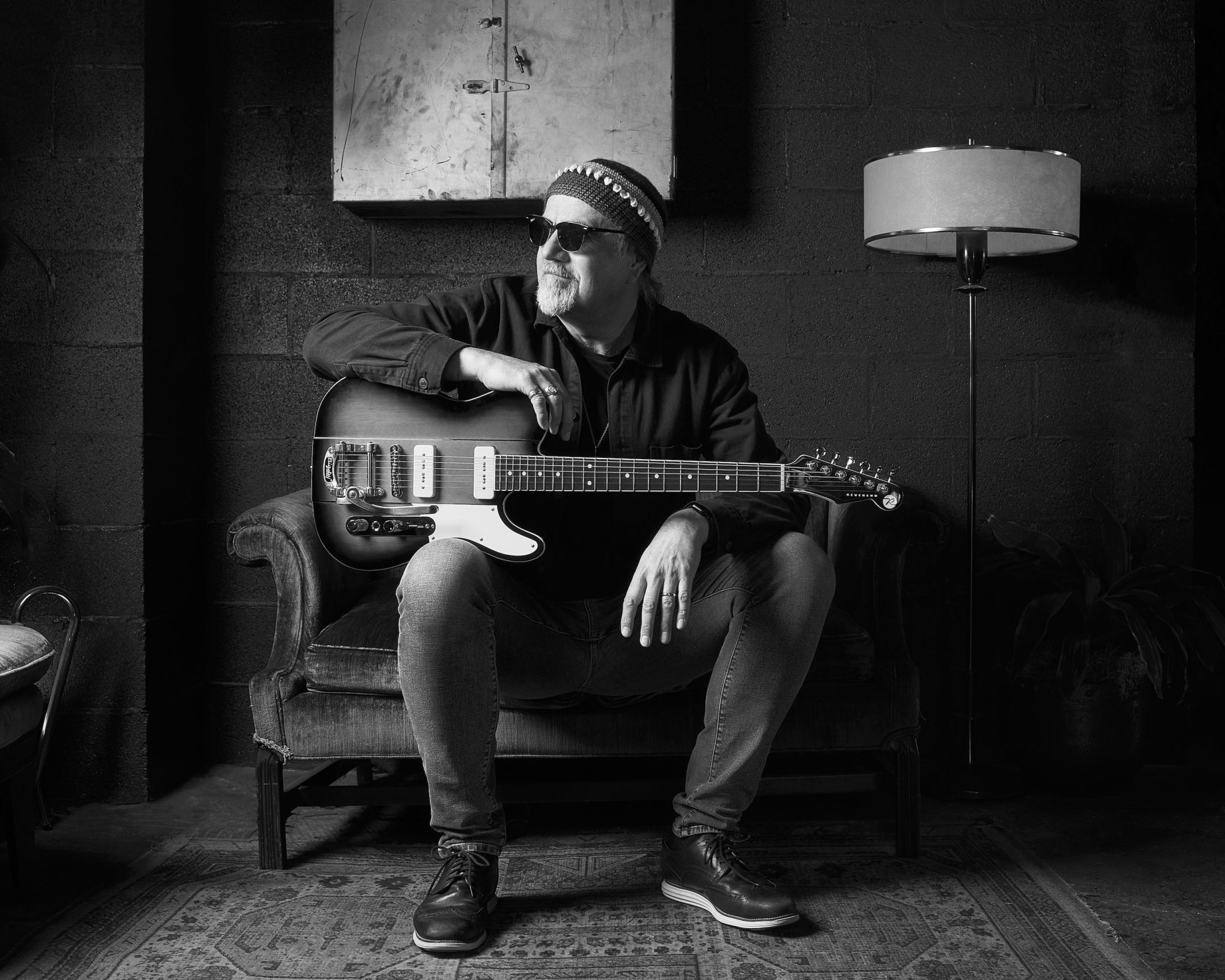 Greg Koch press photo on The Cluny listing