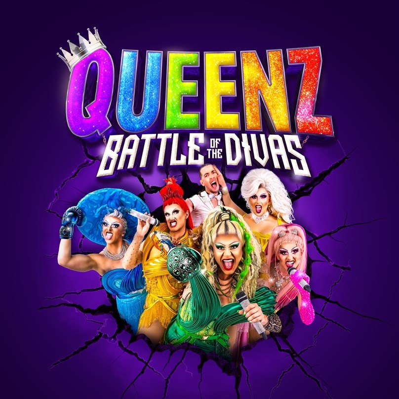 Queenz: Battle of The Divas! artwork, PLAYHOUSE Whitley Bay
