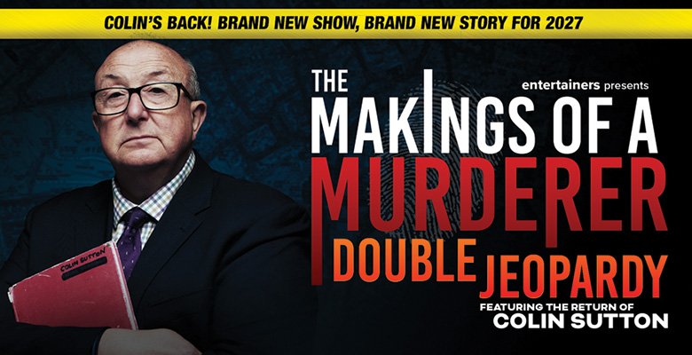 The Makings Of A Murderer: Double Jeopardy artwork, PLAYHOUSE Whitley Bay