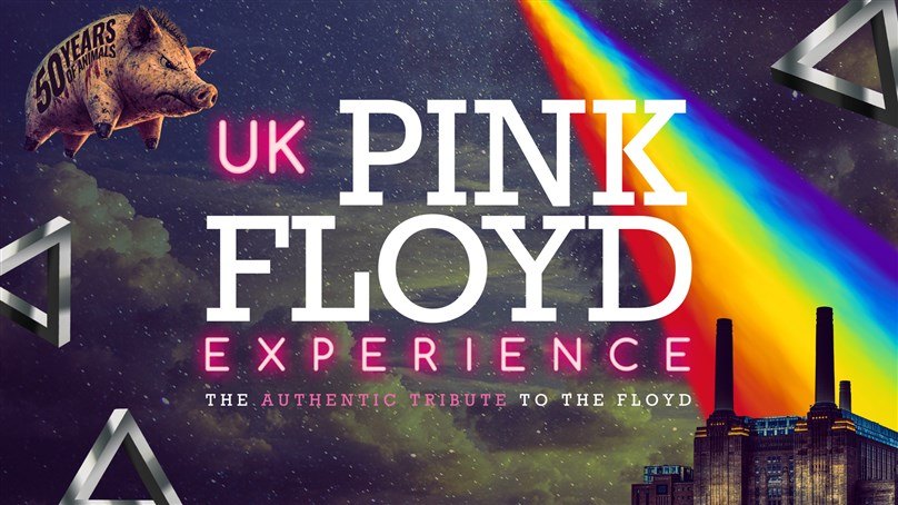 UK Pink Floyd Experience artwork, PLAYHOUSE Whitley Bay