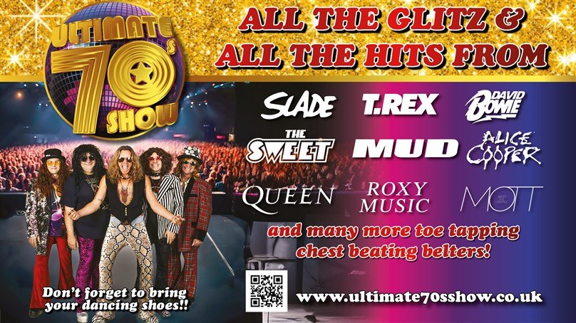 Ultimate 70s Show artwork, PLAYHOUSE Whitley Bay