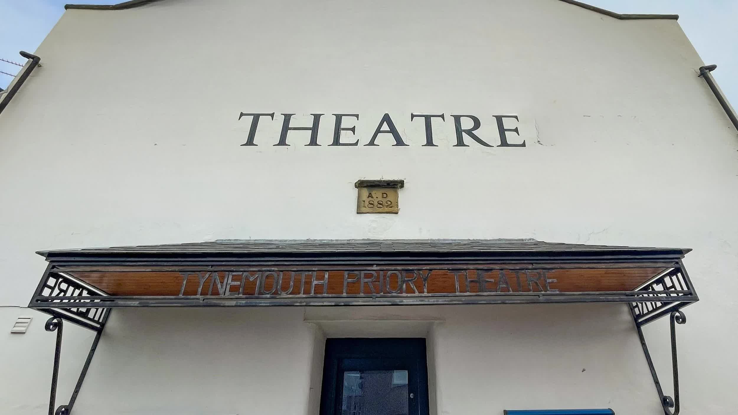 Tynemouth Priory Theatre entrance on Percy Street