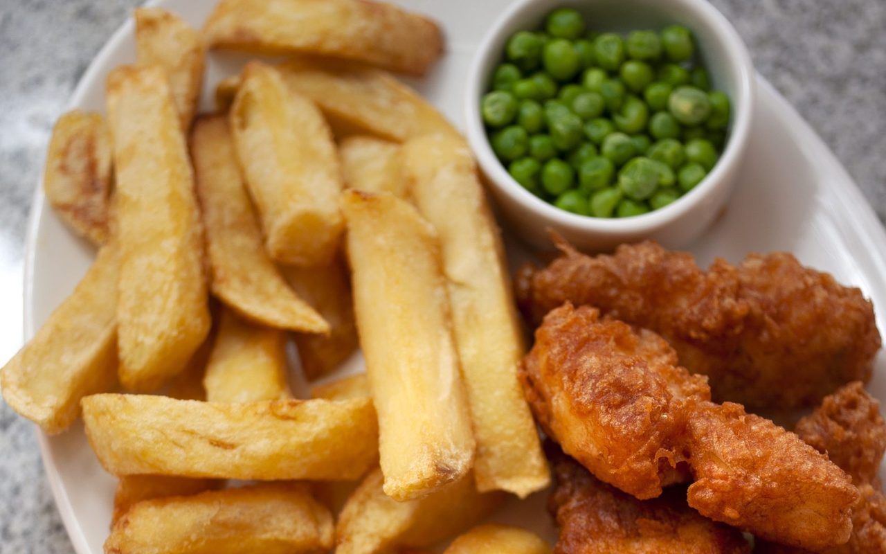 Kids meal at Trenchers, Spanish City