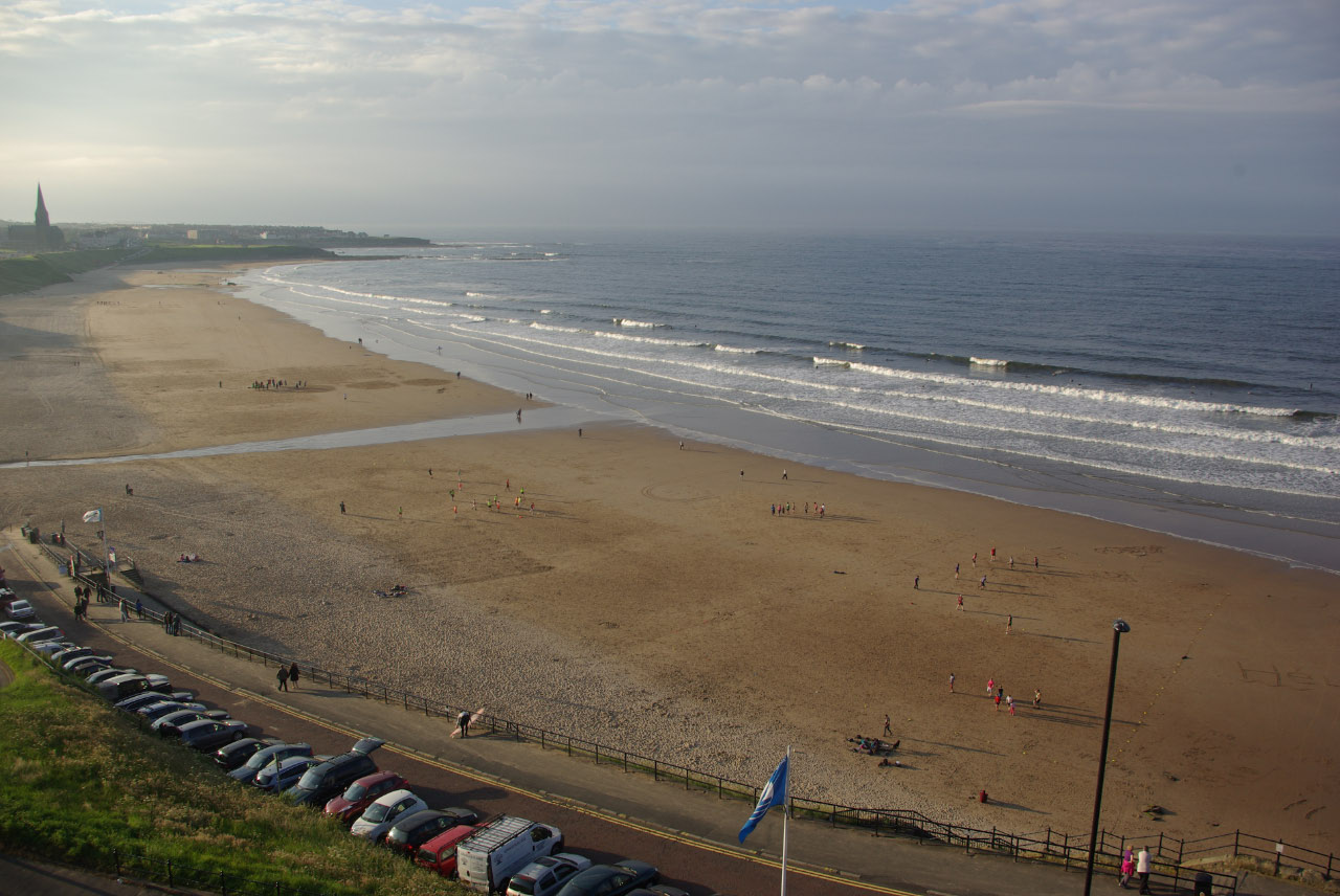 Coast toward Tynemouth Longsands